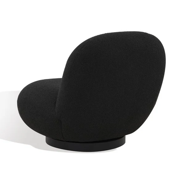 Safavieh Stevie Boucle Accent Chair - Black - Image 4