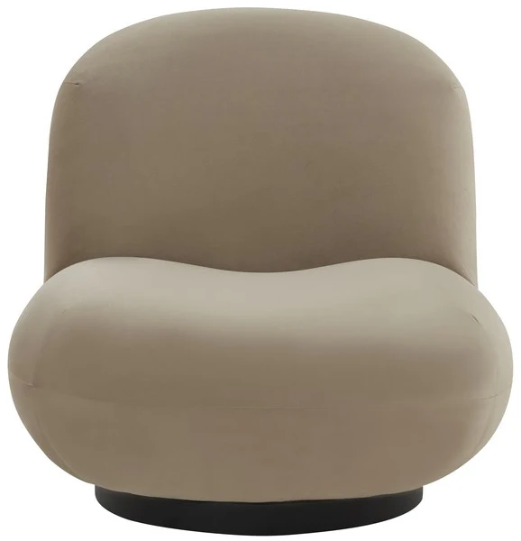 Safavieh Stevie Boucle Accent Chair - Light Brown - Image 2