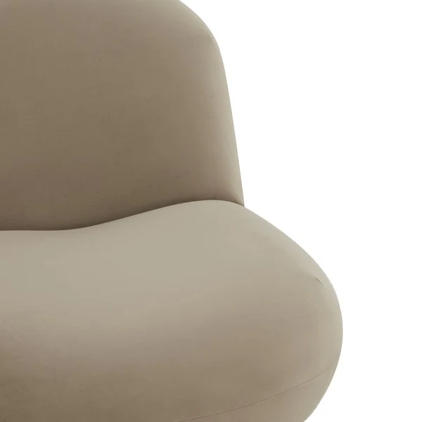 Safavieh Stevie Boucle Accent Chair - Light Brown - Image 3