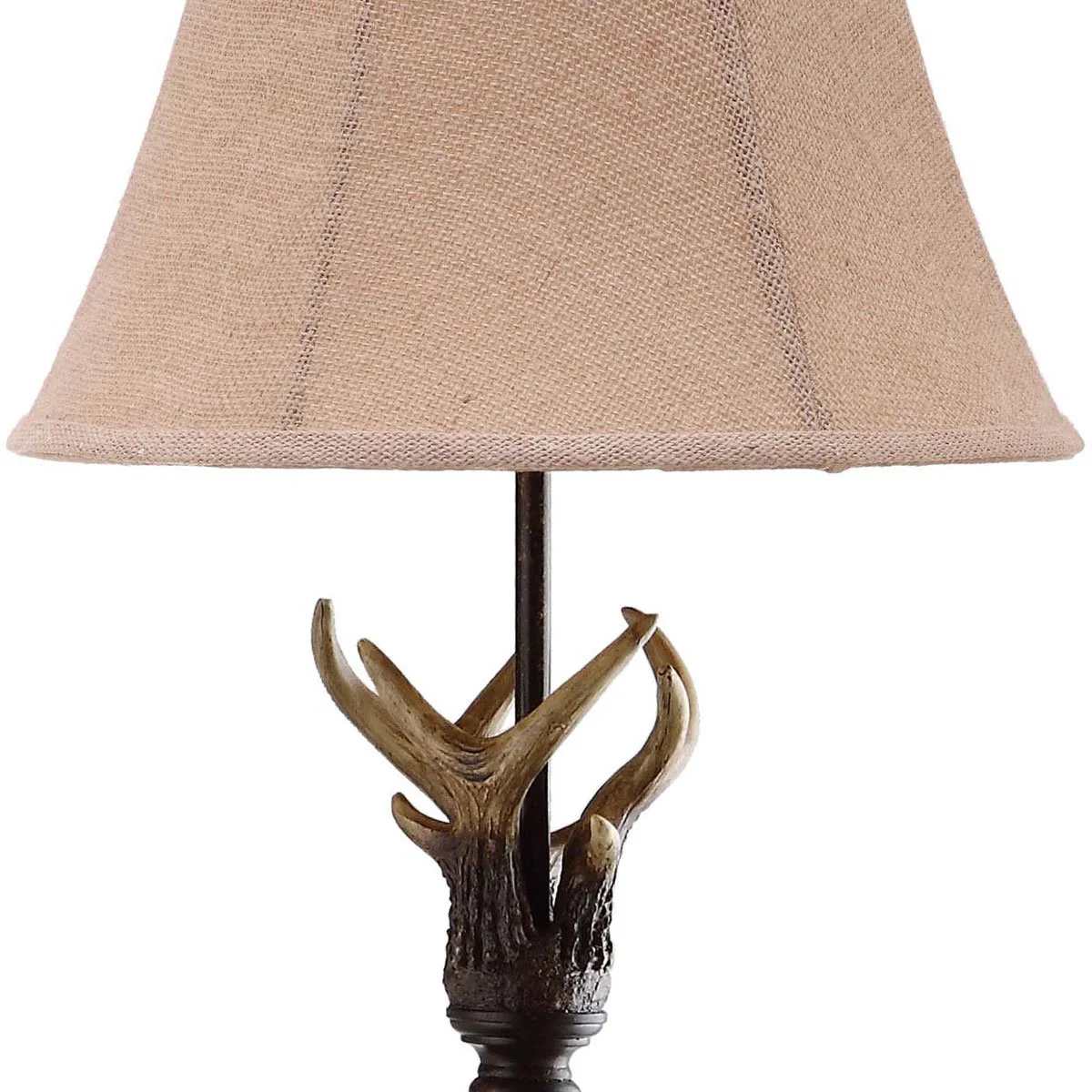 Safavieh Sundance 62-Inch H Faux Antler Floor Lamp - Brown - Image 3