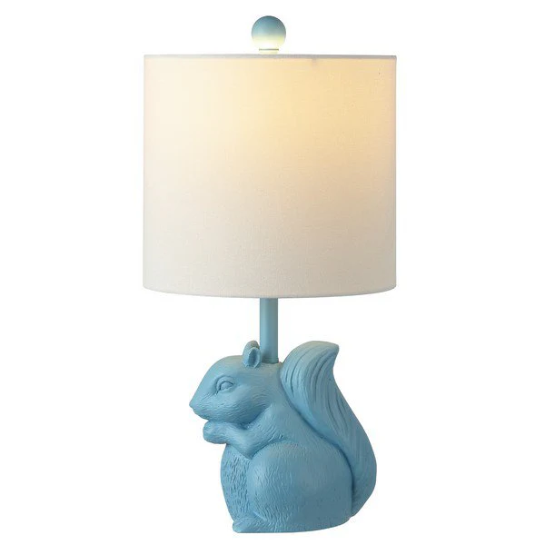 Safavieh Sunny Squirrel Lamp - Blue - Image 2