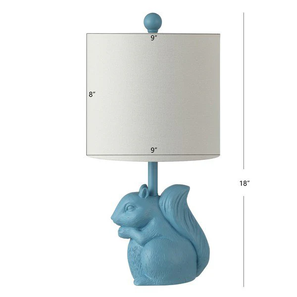 Safavieh Sunny Squirrel Lamp - Blue - Image 3