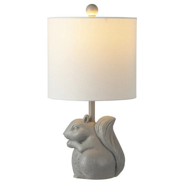 Safavieh Sunny Squirrel Lamp - Grey - Image 2