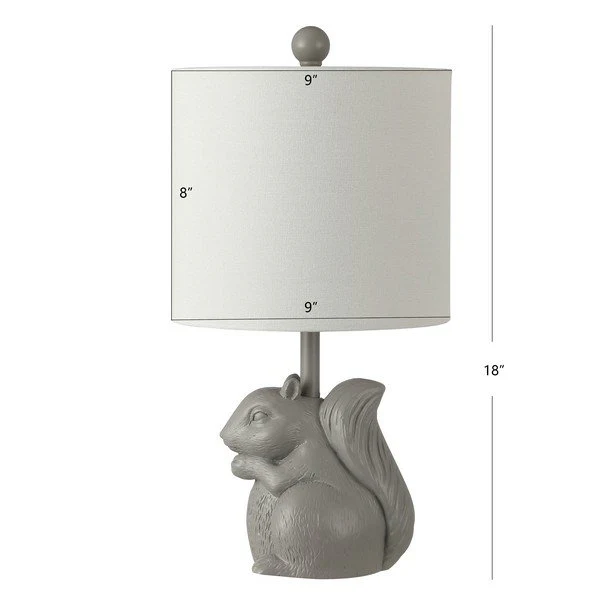 Safavieh Sunny Squirrel Lamp - Grey - Image 3