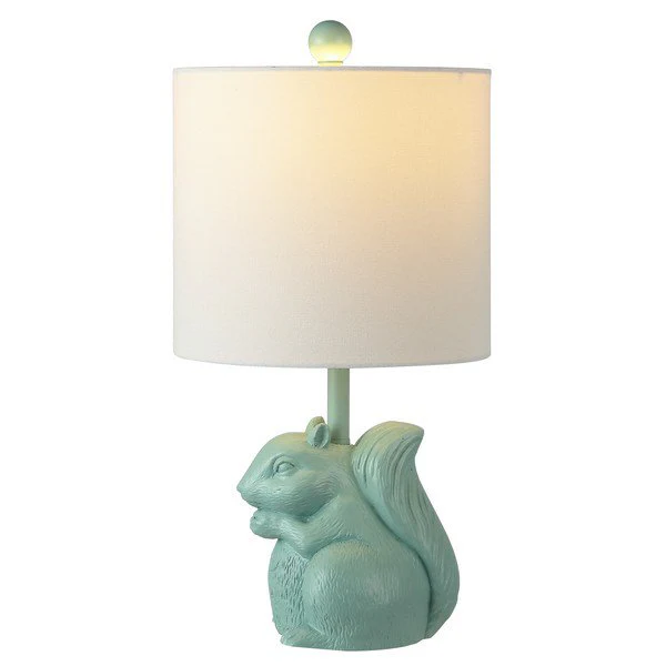 Safavieh Sunny Squirrel Lamp - Seafoam - Image 2