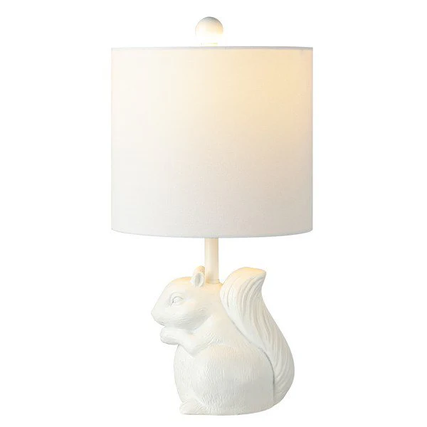 Safavieh Sunny Squirrel Lamp - White - Image 2