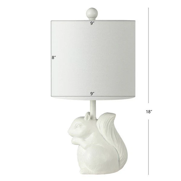 Safavieh Sunny Squirrel Lamp - White - Image 3