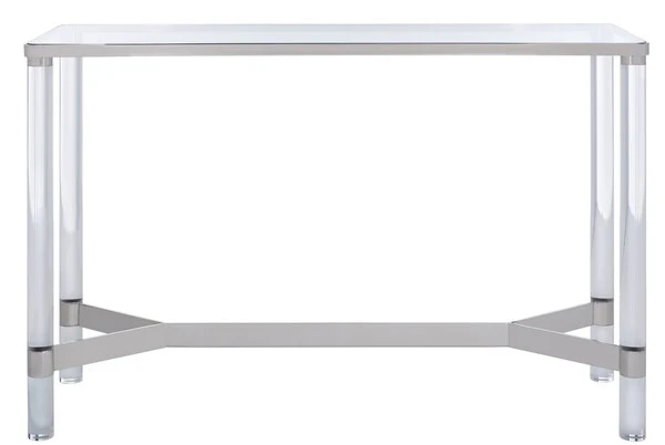 Safavieh Suzanna Acrylic Console Table - Silver - Image 2