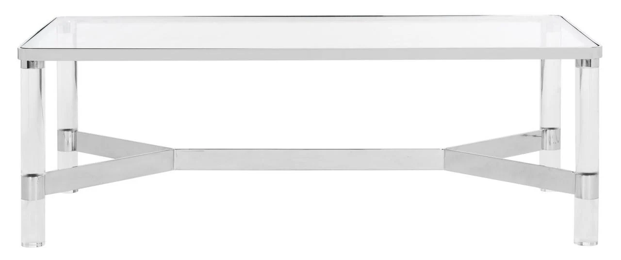 Safavieh Suzanna Coffee Table - Silver - Image 2