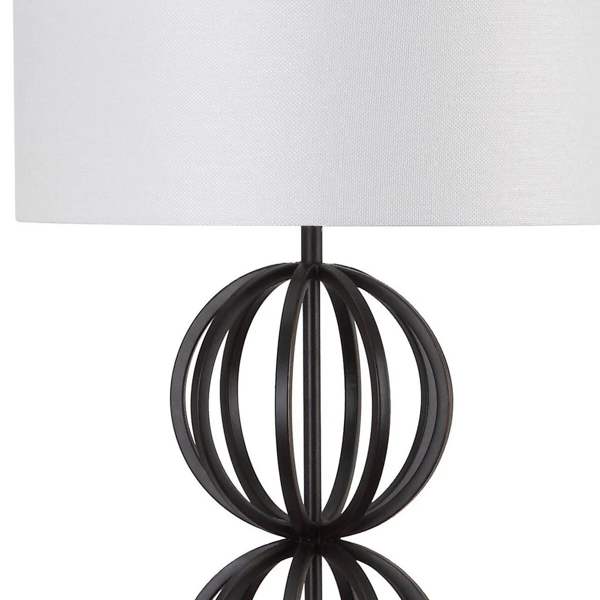 Safavieh Suzie 58.25-Inch H Sphere Floor Lamp - Black - Image 3