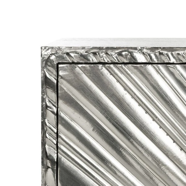 Safavieh Sylas Sunburst 3-Dr Sideboard - Silver - Image 3