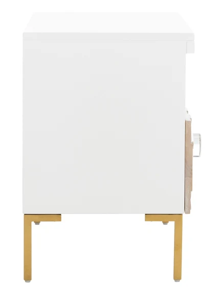 Safavieh Sylvie 1 Drawer Side Table - White - Image 4