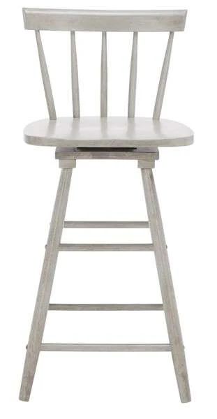 Safavieh Tage Swivel Counter Stool - Gray - Image 2