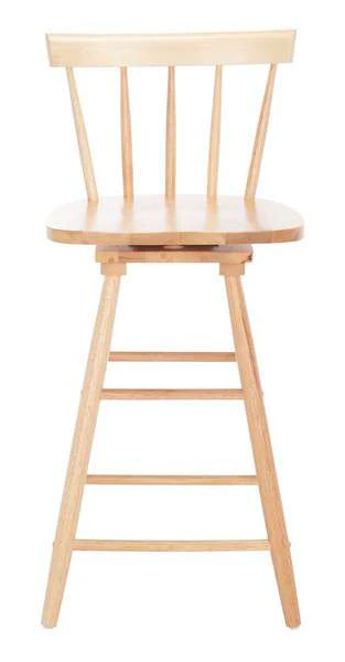 Safavieh Tage Swivel Counter Stool - Natural - Image 2