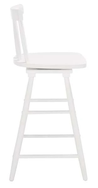 Safavieh Tage Swivel Counter Stool - White - Image 3