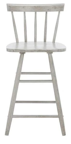 Safavieh Tally Wood Counter Stool - Gray - Image 2