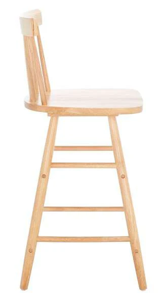 Safavieh Tally Wood Counter Stool - Natural - Image 3