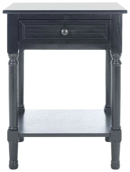 Safavieh Tate 1Drw Accent Table - Black - Image 2