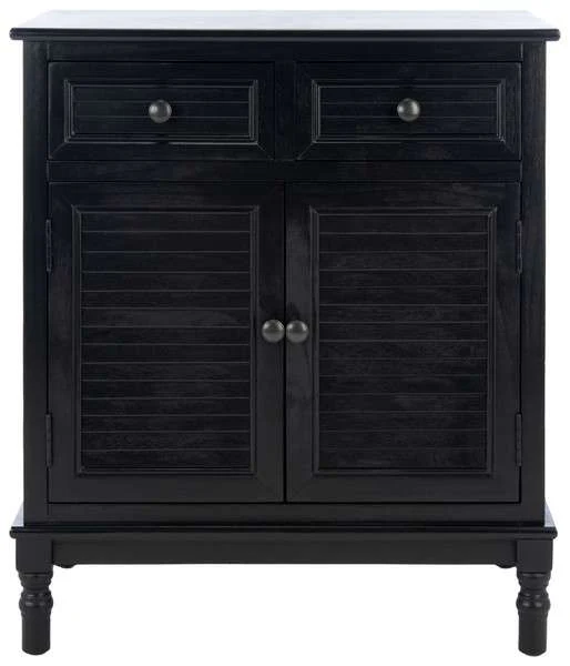 Safavieh Tate 2Drw 2 Door Sideboard - Black - Image 2