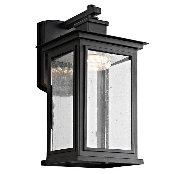 Safavieh Taylen Outdoor Wall Lantern - Oil Rubbed Bronze (Black) - Image 2