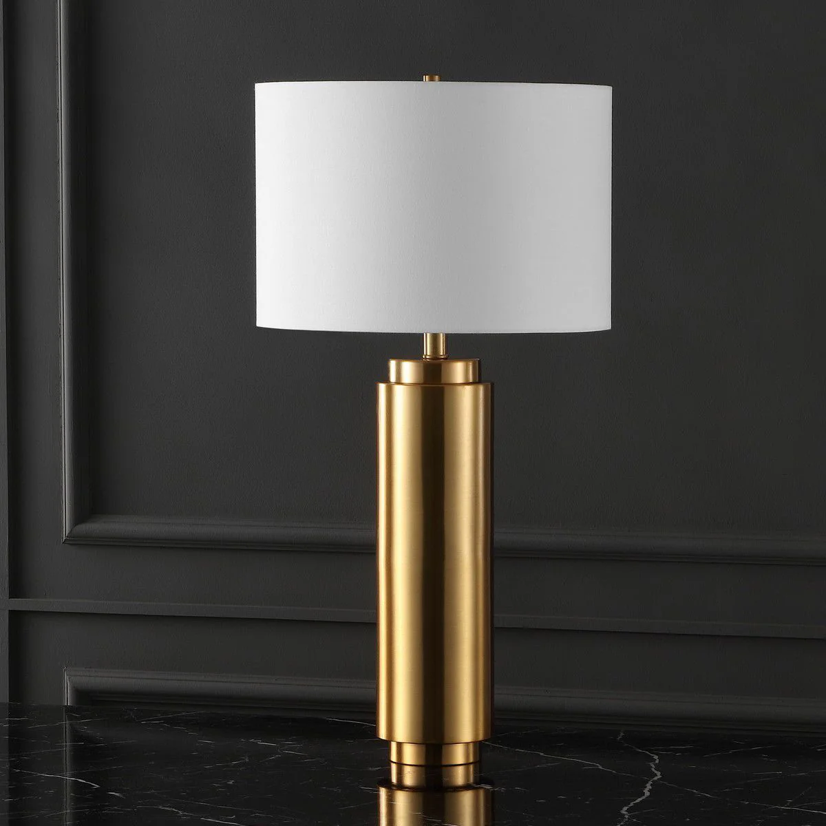 Safavieh Terry Metal Pillar Table Lamp - Gold - Image 5