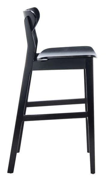 Safavieh Thaxton Bar Stool Set Of 2 - Black - Image 3