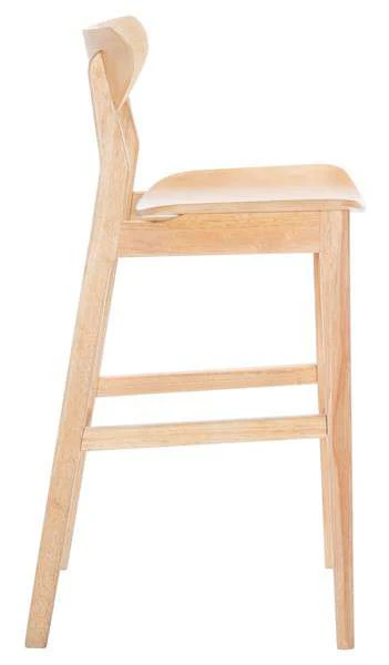 Safavieh Thaxton Bar Stool Set Of 2 - Natural - Image 3