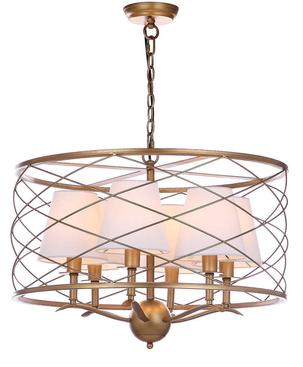 Safavieh Thea 25.25-Inch Dia Adjustable Pendant Lamp - Gold - Image 3