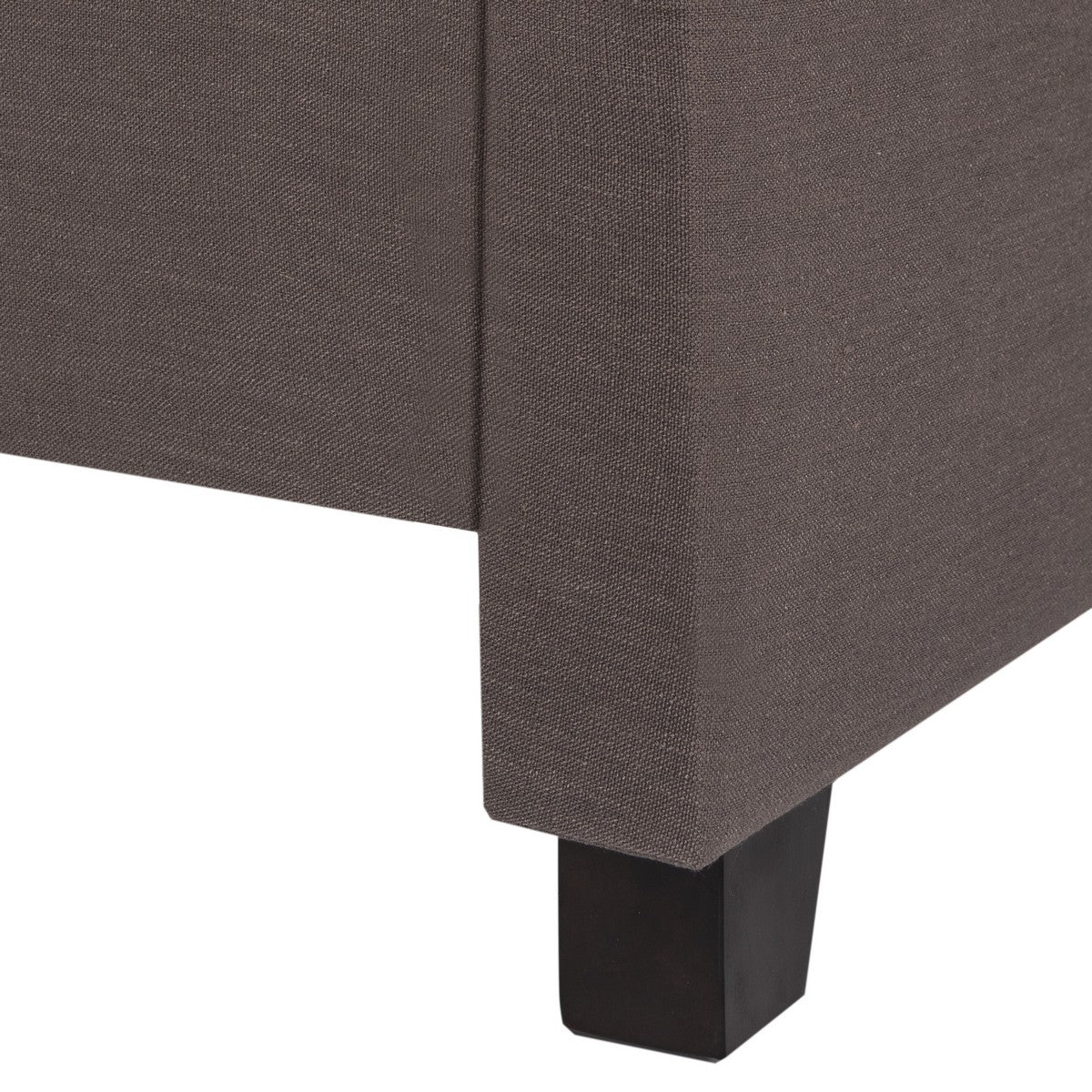 Safavieh Theron Bed Full Size - Dark Taupe - Image 3