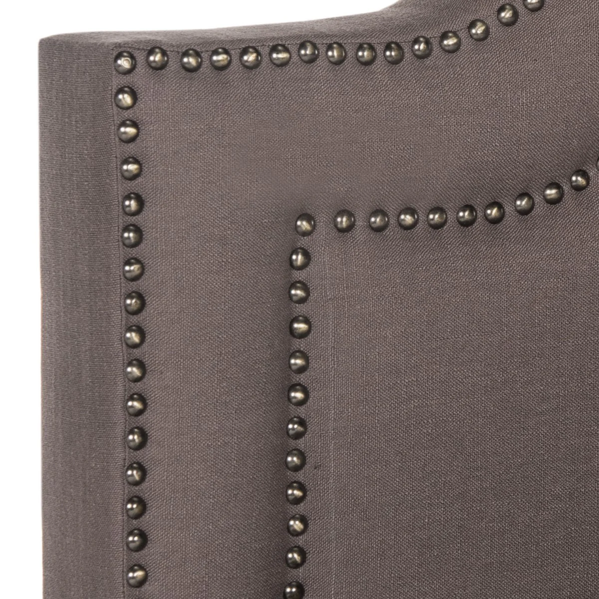 Safavieh Theron Bed Queen Size - Dark Taupe - Image 2