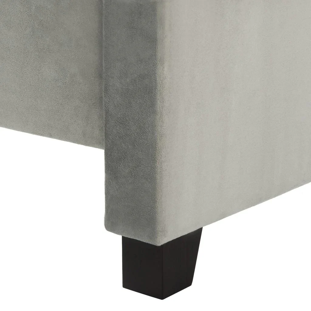 Safavieh Theron Bed Queen Size - Grey - Image 5