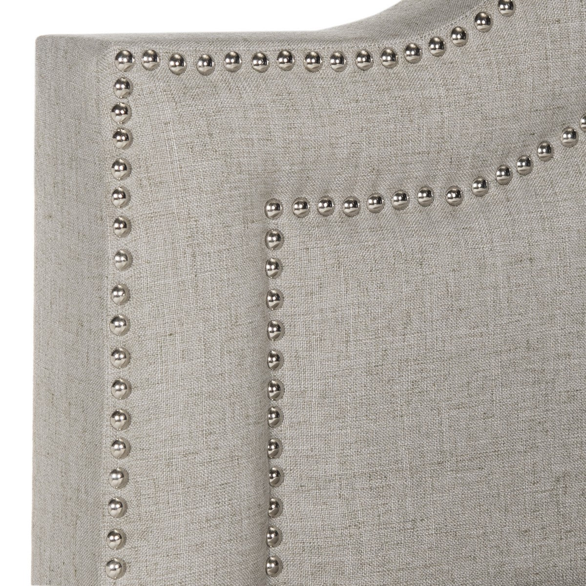 Safavieh Theron Bed Queen Size - Light Grey - Image 3