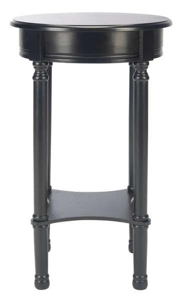 Safavieh Tinsley Round Accent Table - Black - Image 2