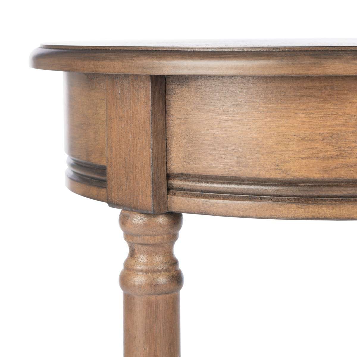 Safavieh Tinsley Round Accent Table - Brown - Image 3