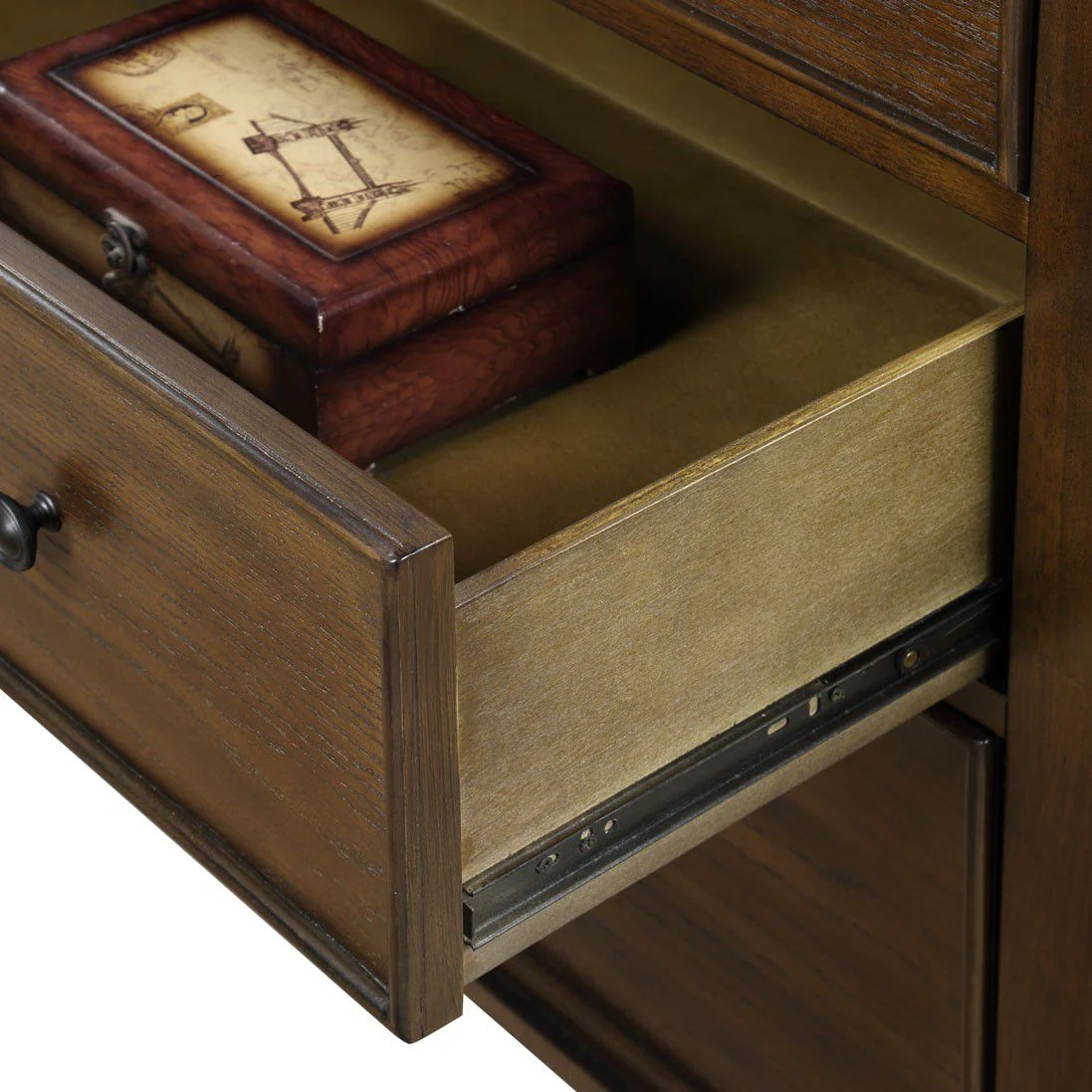 Safavieh Tobias 6 Drawer Dresser - Dark Walnut - Image 5