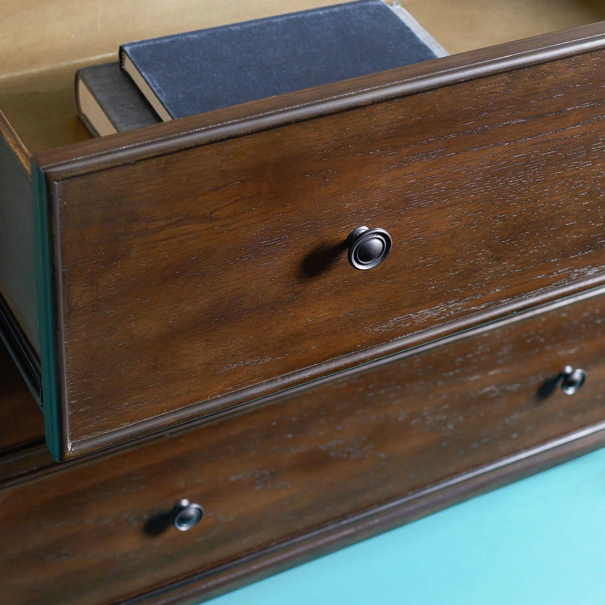 Safavieh Tobias 6 Drawer Tall Dresser - Dark Walnut - Image 5