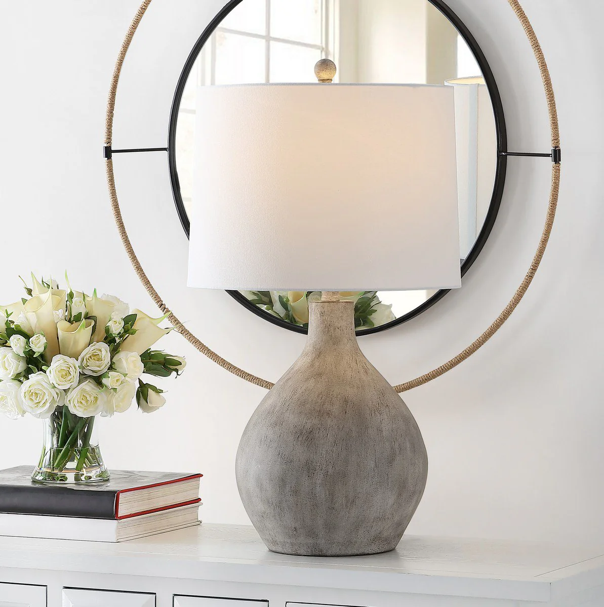 Safavieh Tolen Table Lamp - Grey - Image 3