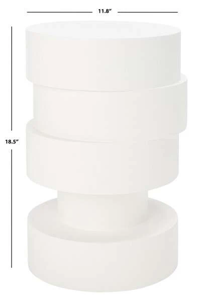Safavieh Tyce Accent Table - White - Image 4