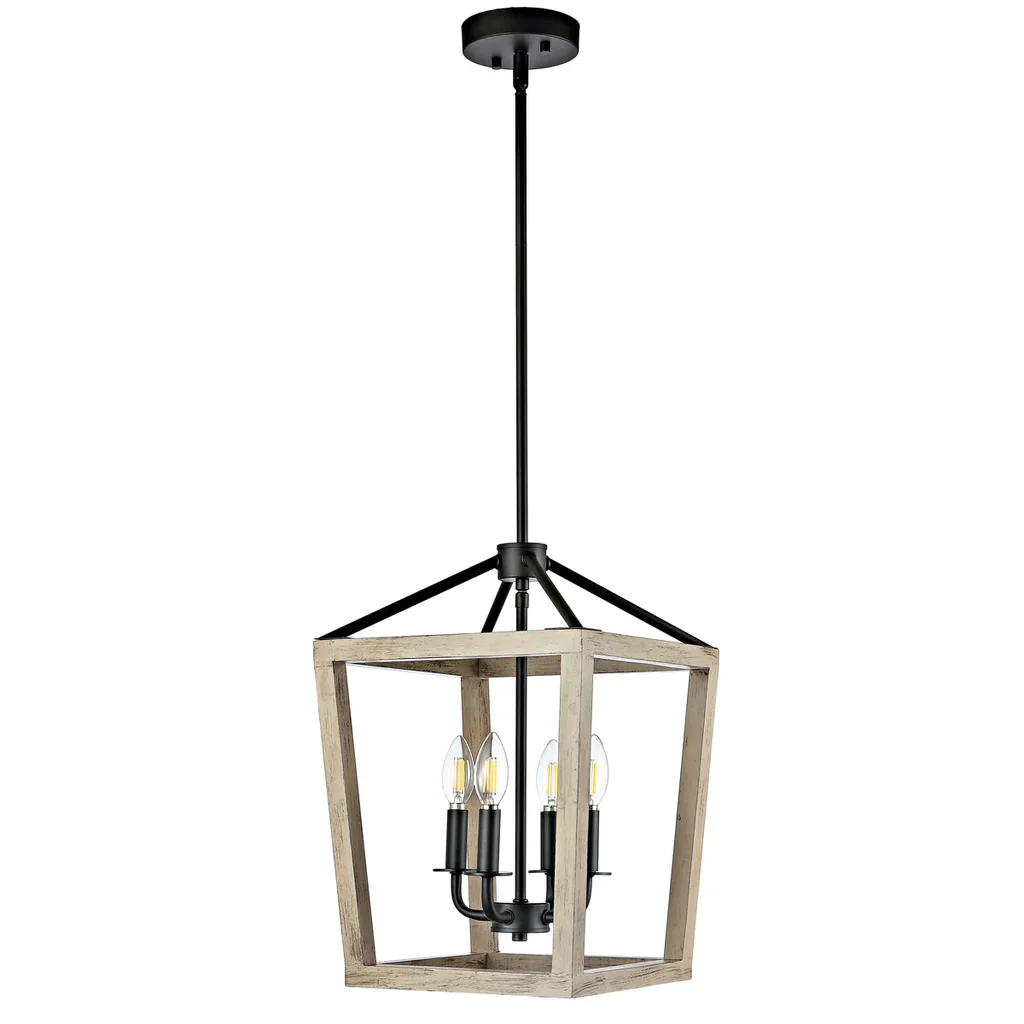 Safavieh Valdis Pendant - Black - Image 2