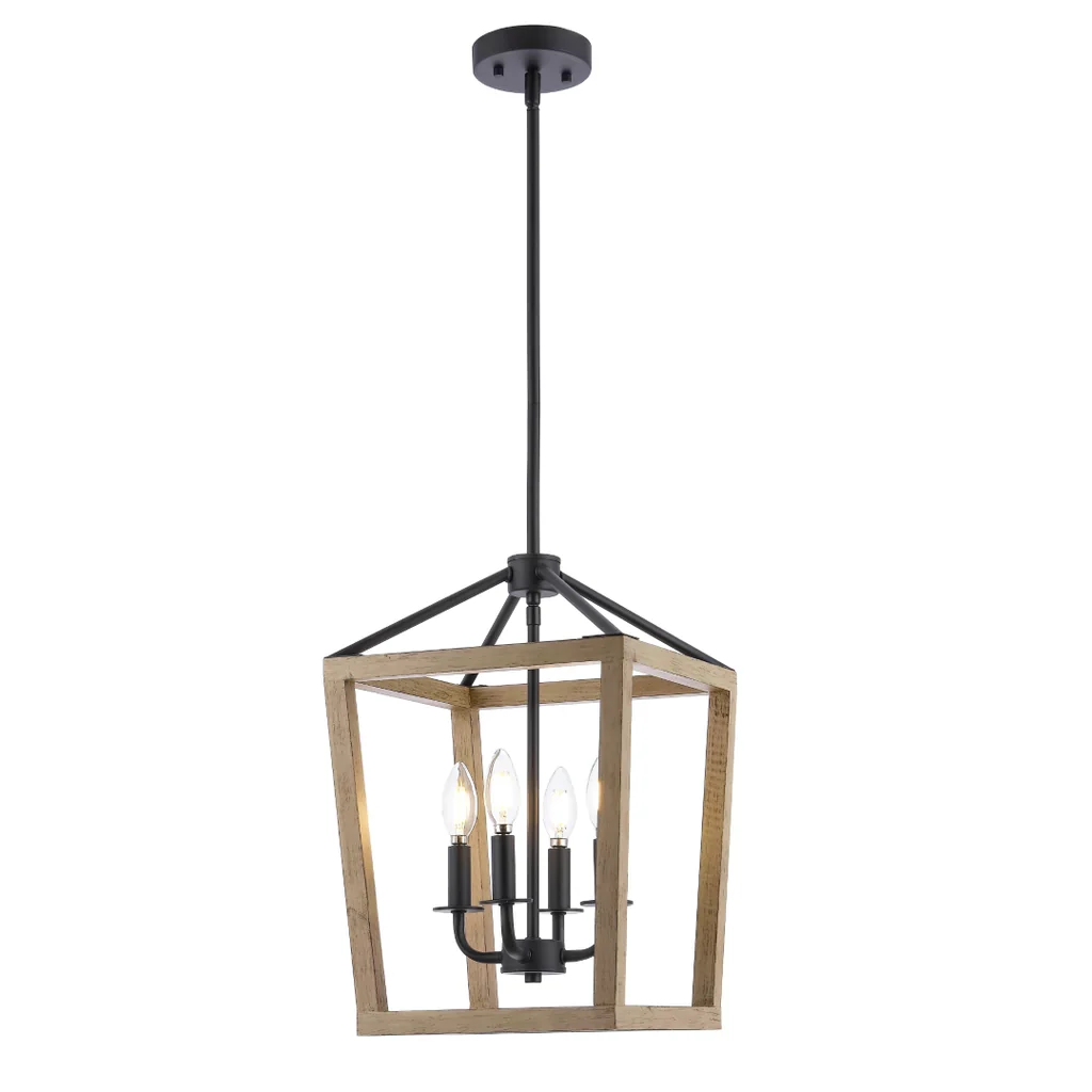 Safavieh Valdis Pendant - Black - Image 3