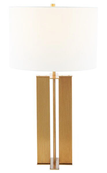 Safavieh Vanya Table Lamp - Antique Gold - Image 2