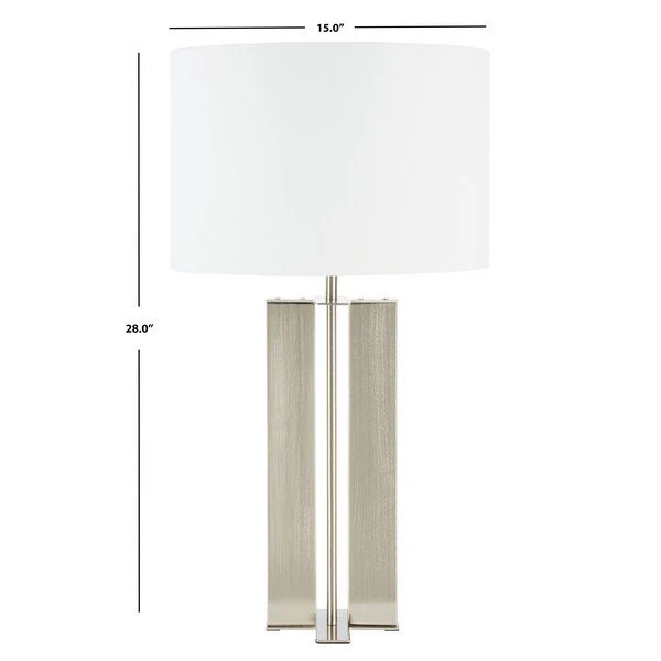 Safavieh Vanya Table Lamp - Antique Silver - Image 3