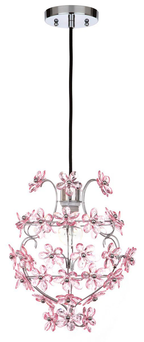 Safavieh Vaxcel 3 Lights Chrome Acrylic 13.5-Inch Dia Flush Mount - Chrome - Image 4