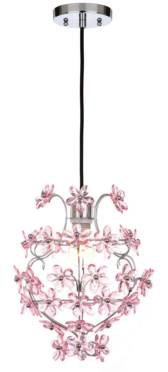 Safavieh Vaxcel 3 Lights Chrome Acrylic 13.5-Inch Dia Flush Mount - Chrome - Image 5