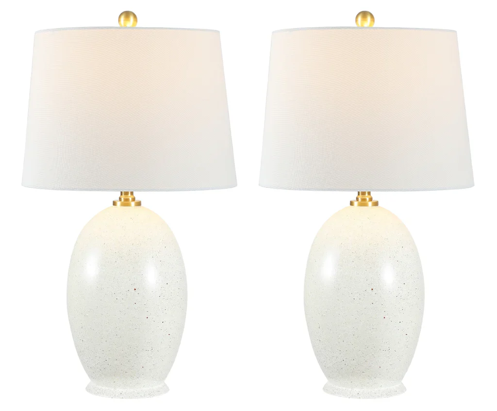 Safavieh Vemeli Table Lamp Set Of 2 - Cream - Image 3