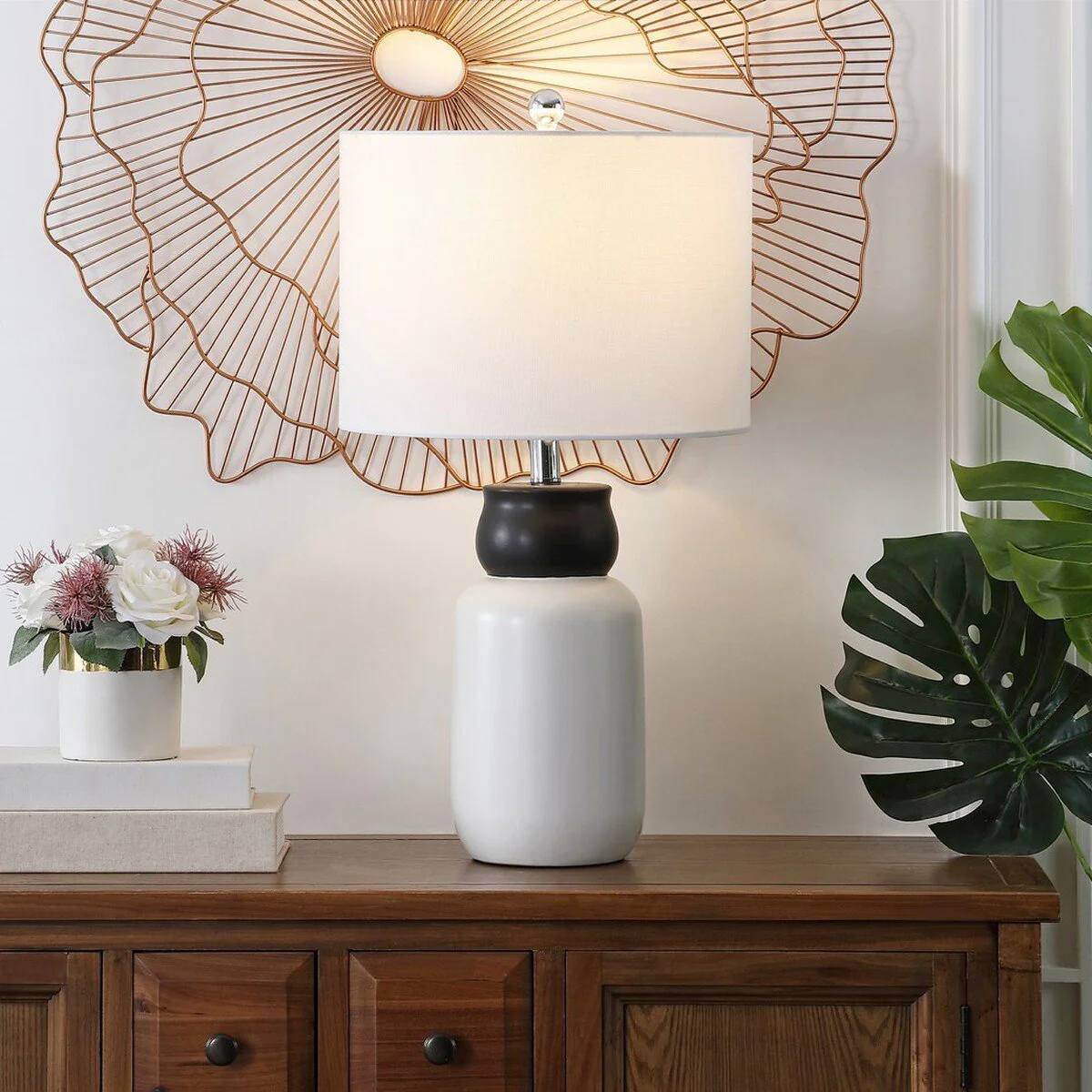 Safavieh Ventrus Table Lamp - Grey - Image 3