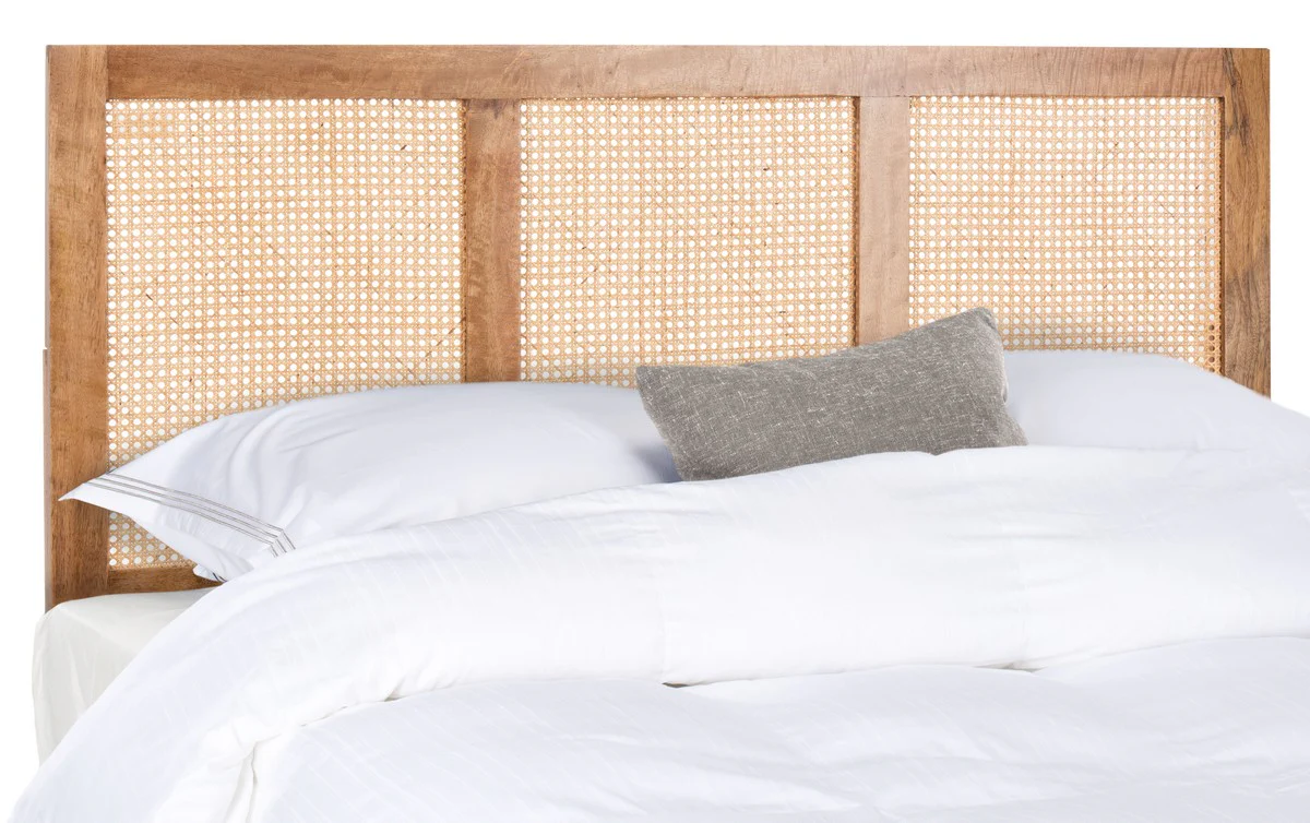 Safavieh Vienna Cane Headboard Full Size - Natural - Image 3