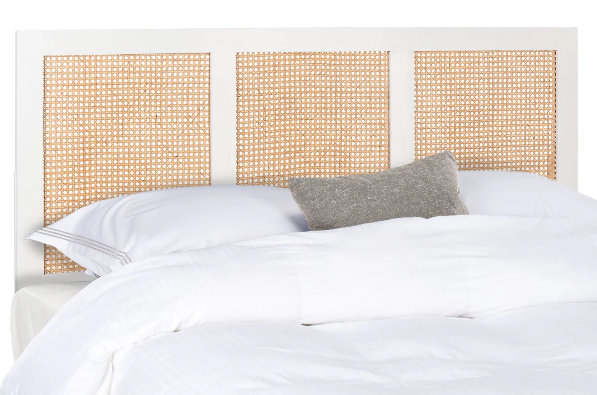 Safavieh Vienna Cane Headboard Full Size - White - Image 2