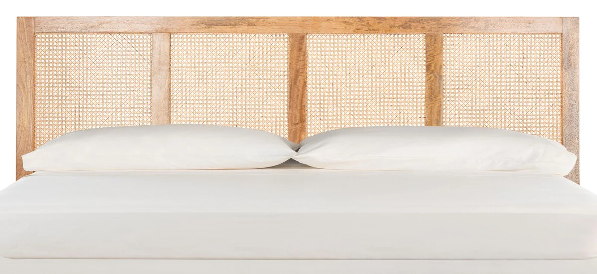 Safavieh Vienna Cane Headboard King Size - Natural - Image 2