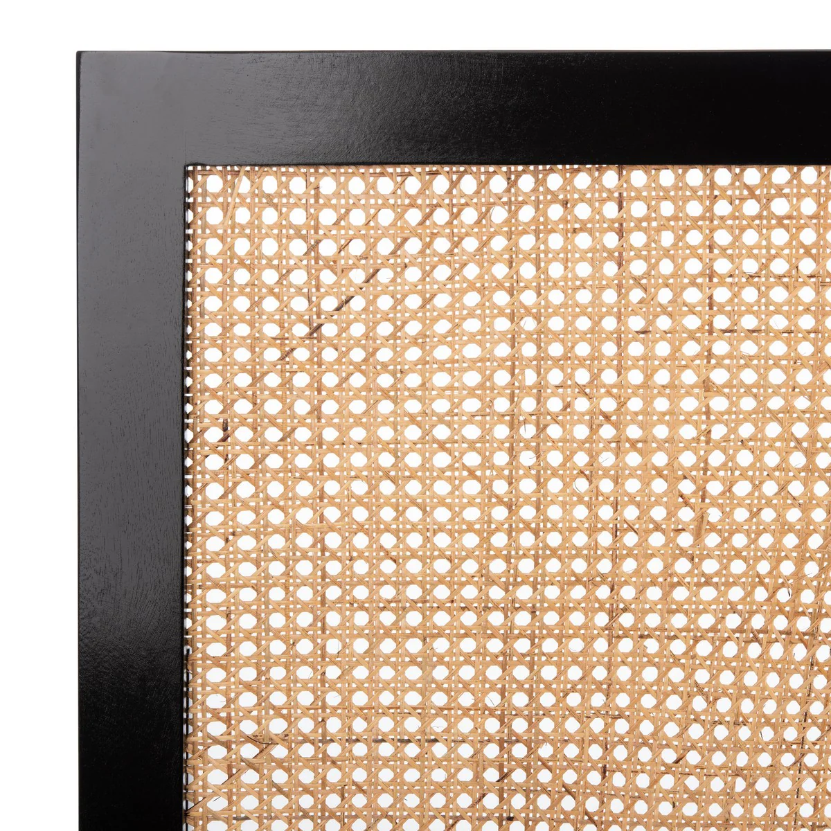 Safavieh Vienna Cane Headboard Queen Size - Black - Image 4